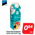 Цельное молоко
Farmi, 3,8-4,2%, 1 кг