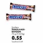 Šokolaadibatoon 75g