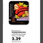Toorvorstike sinihallitusjuustuga 450g