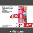 Магазин:Hüper Rimi,Скидка:Электрическая зубная
щетка для детей