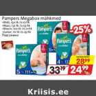 Allahindlus - Pampers Megabox mähkmed


