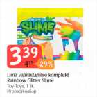 Lima valmistamine komplekt Rainbow Glitter Smile