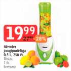 Blender joogipudeliga 0,5 l, 250 W