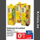 Nektarid või mahlad Aura, 1 l
