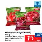 Külmutatud marjad Favorit, 400 g