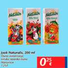 Allahindlus - Jook Naturalis, 200 ml