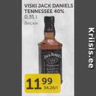 VIISKI JACK DANIELS TENNESSEE