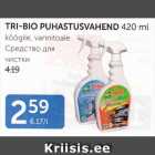 Allahindlus - TRI-BIO PUHASTUSVAHEND 420 ML