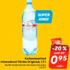 Магазин:Hüper Rimi, Rimi, Mini Rimi,Скидка:Карбонизированная минеральная вода
