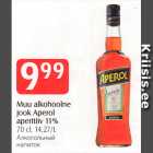 Muu alkohoolne
jook Aperol
aperitiiv 