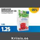 DANSUKKER MOOSISUHKUR 1 KG