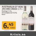 AUSTRAALIA GT VEIN JACOBS CREEK 0,75 L