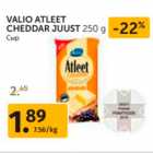 VALIO ATLEET CHEDDAR JUUST 250 G