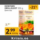 Allahindlus - DZINTARS GRILLJUUST 335 G