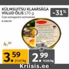 KÜLMSUITSU KLAARSÄGA VIILUD ÕLIS 170 G