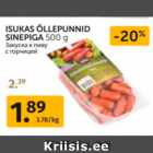 ISUKAS ÕLLEPUNNID SINEPIGA 500 G