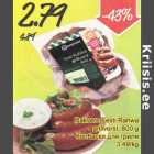 Магазин:Säästumarket,Скидка:Колбаски для гриля