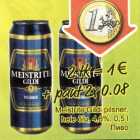 Meistrite Gildi pilsner, hele õlu,