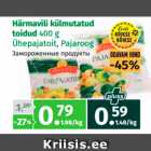 Härmavili külmutatud
toidud 400 g