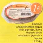 Магазин:Säästumarket,Скидка:Нарезка филе лососины с укропом и перцем