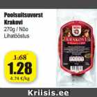 Магазин:Grossi,Скидка:Полукопченая колбаса  Krakovi