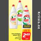 Allahindlus - Fairy nõudepesuvahend,
1,35 l**