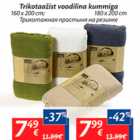 Trikotaažist voodilina kummiga