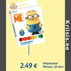 Фломастеры
Minions, 12 цветов