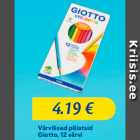 Värvilised pliiatsid
Giotto
