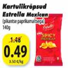 Магазин:Grossi,Скидка:Kартофельные чипсы Estrella Mexican