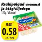 Allahindlus - Krabipulgad ananassi ja köögiviljadega