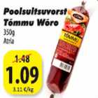 Полукопчёная колбаса Tõmmu Wõro