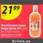 Allahindlus - Muu piiritusjook Captain Morgan Spiced