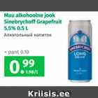 Allahindlus - Muu alkohoolne jook Sinebruchoff Grapefruit