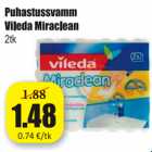 Очищающие губки
Vileda Miraclean 2 шт.