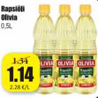Магазин:Grossi,Скидка:Рапсовое масло Olivia 0,5 л