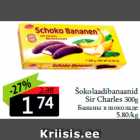 Šokolaadibanaanid
Sir Charles 300g
