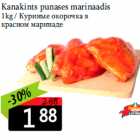 Kanakints punases marinaadis
1kg 