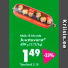 Maks & Moorits Juustuvorst* 400 g