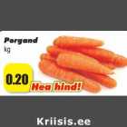Allahindlus - Porgand
kg