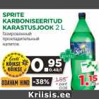 Allahindlus - SPRITE
KARBONISEERITUD
KARASTUSJOOK 2 L