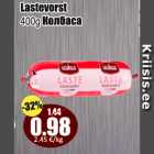 Lastevorst 400 g