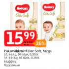 Püksmähkmed Elite Soft, Mega