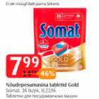 Nõudepesumasina tabletid Gold