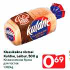 Klassikaline röstsai
Kuldne, Leibur, 500 g
