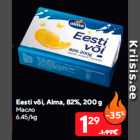 Eesti või, Alma, 82%, 200 g
