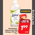 Ополаскиватель
Lenor Wild
Verbana, 750 мл **