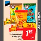 Вафельные конфеты
Kalev, 150 г