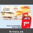 Десерт La Crème Brsertlée,  Rians, 2 х 100 г
