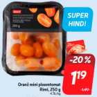 Оранжевые мини-сливовые помидоры
Rimi, 250 г
